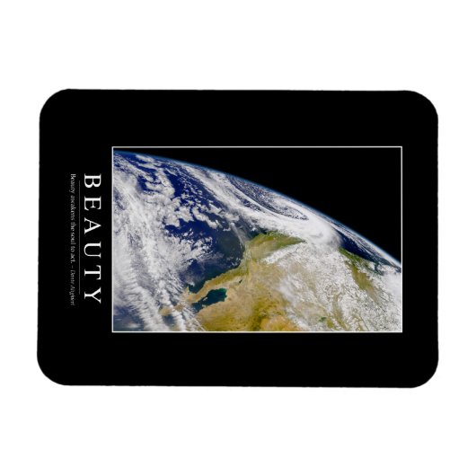 Schoonheid: Inspirerend prijsopgave 1 Magneet (Horizontaal)