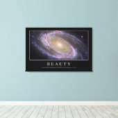 Schoonheid: Inspirerend prijsopgave 2 Canvas Afdruk (Insitu (Houten vloer))