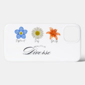 Schoonheid is divers Case-Mate iPhone case (Achterkant (horizontaal))