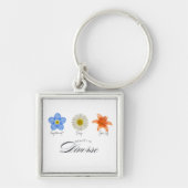 Schoonheid is divers sleutelhanger (Voorkant)