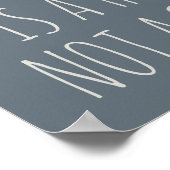 Schoonheid is een habitat, geen keel poster (Hoek)