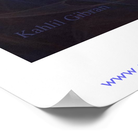 Schoonheid is eeuwigheid poster (Hoek)