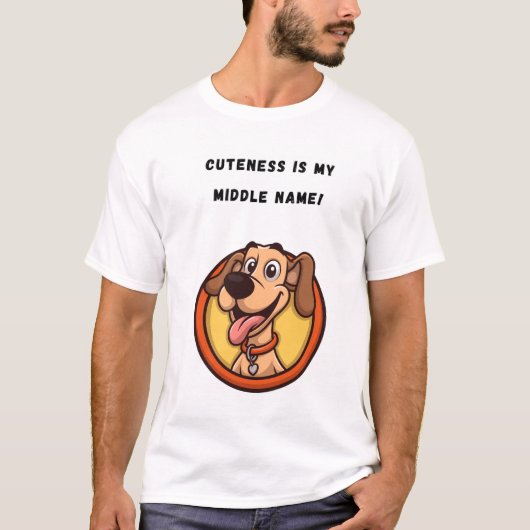 Schoonheid is mijn tweede naam! t-shirt (Voorkant)