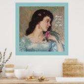 Schoonheid is onze liefde voor God Poster (Keuken)
