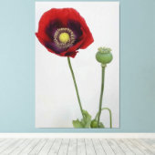 Schoonheid is ook het Beest Canvas Afdruk (Insitu (Houten vloer))