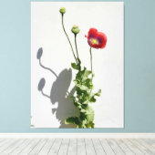 Schoonheid is ook het Beest. Canvas Afdruk (Insitu (Houten vloer))