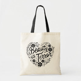 Schoonheid is terreur Romantische academie Tote Bag