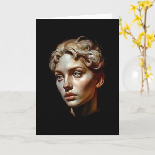 Schoonheid Kaart (Gele Bloem)