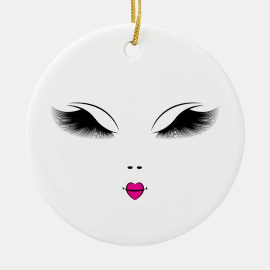 Schoonheid Keramisch Ornament (Voorkant)