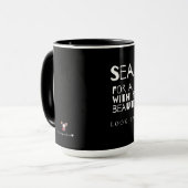 Schoonheid koffiemok mok (Voorkant links)