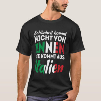 Schoonheid komt niet van binnenuit, ze komt ervan t-shirt