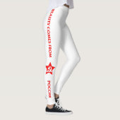 Schoonheid komt uit Rusland op russische Leggings (Rechts)