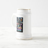Schoonheid ligt in het oog van de Drink Bierpul (Voorkant links)