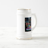 Schoonheid ligt in het oog van de Drink Bierpul (Voorkant rechts)