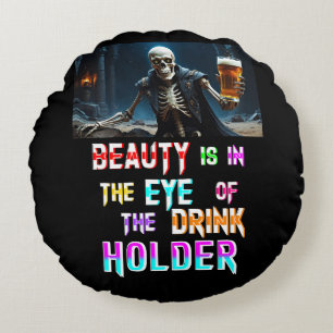 Schoonheid ligt in het oog van de Drink Rond Kussen