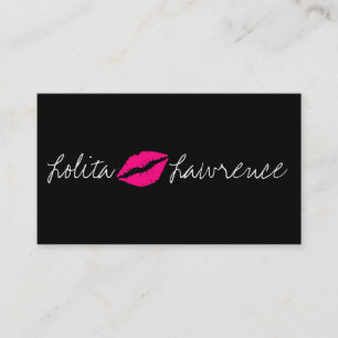 Schoonheid Make-up Artiest Cosmetologie Salon Visitekaartje