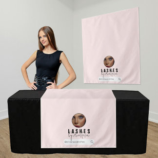 Schoonheid Make-up Artiest Verkoper Tafel Runner D Wandkleed