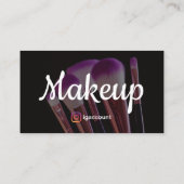 Schoonheid Make-up Artiest Visitekaartje (Achterkant)