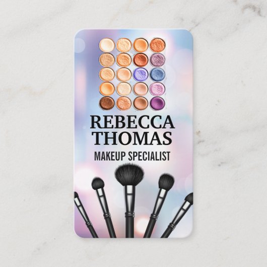 Schoonheid | Make-up kwast foundation set Visitekaartje (Voorkant)