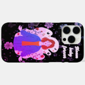 schoonheid meisje bloem voor altijd iphone hoesje (Achterkant (horizontaal))