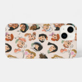 Schoonheid meisje ontwerp iPhone hoesje (Achterkant horizontaal)