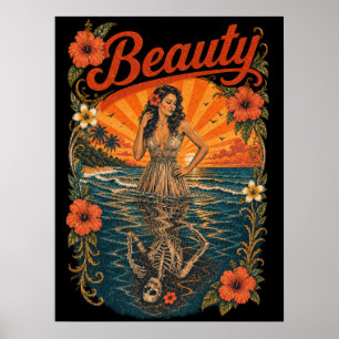 Schoonheid - memento mori in het paradijs poster