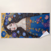 Schoonheid met morgen glorie. strandlaken (Voorkant)