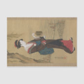 Schoonheid met vuurvliegjes van Kubo Shunman Tissuepapier (Voorkant)