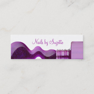 Schoonheid Nails Mini Visitekaartjes