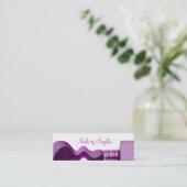 Schoonheid Nails Mini Visitekaartjes (Staand voorkant)