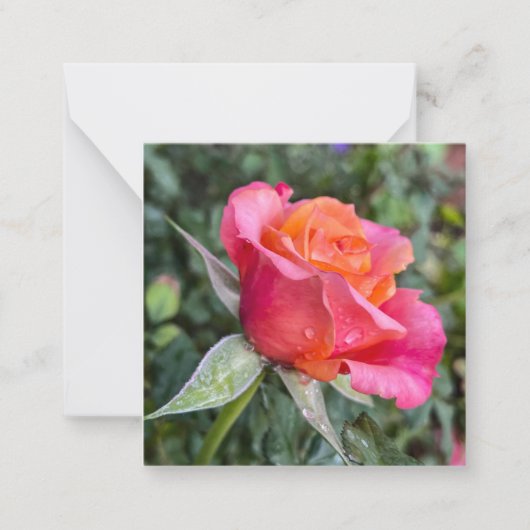 Schoonheid Notitiekaartje (Voorkant)