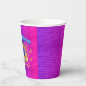 Schoonheid of Beats Blue Hot Pink Gold Gender onth Papieren Bekers (Links)