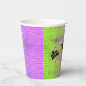 Schoonheid of Beats Green Paars Gold Gender onthul Papieren Bekers (Rechts)