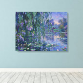 Schoonheid op het meer canvas afdruk (Insitu (Houten vloer))