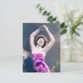 schoonheid overheerst hoofddansen briefkaart (Staand voorkant)