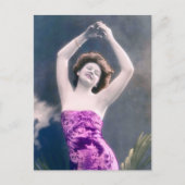  schoonheid overheerst hoofddansen briefkaart (Voorkant)