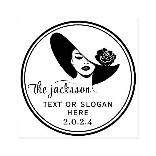 Schoonheid Rubberstempel (Afrduk)