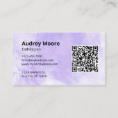 Schoonheid Spa Estheticus Visitekaartje (Voorkant)