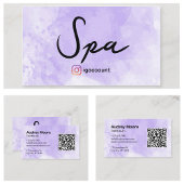 Schoonheid Spa Estheticus Visitekaartje