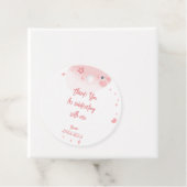 Schoonheid spa glitz en glam verjaardagsfeestje da bedankjes labels (In situ)