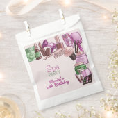 Schoonheid spa verjaardagsfeestje bedankzakje (Geknipt)
