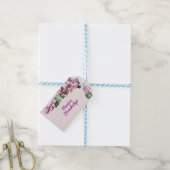 Schoonheid spa verjaardagsfeestje cadeaulabel (Met Touw)