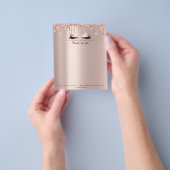Schoonheid Sparkly Wimpers Make-up Stylist Wenkbra Flyer (Hand)