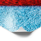 Schoonheid staat naast godheid foto afdruk (Hoek)