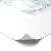 Schoonheid staat naast godheid poster (Hoek)