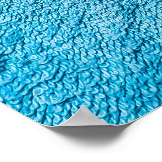 Schoonheid staat naast godheid poster (Hoek)