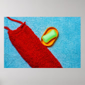 Schoonheid staat naast godheid poster (Voorkant)