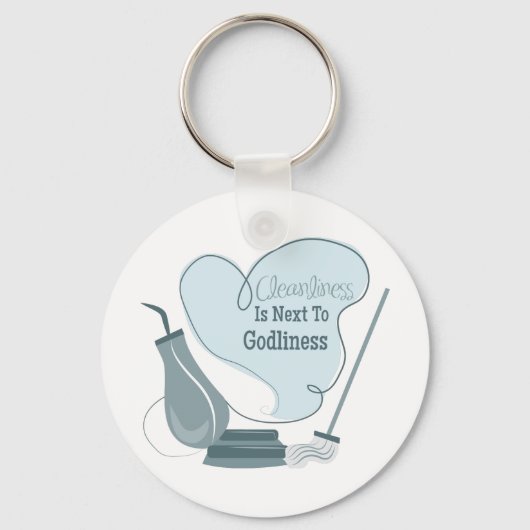 Schoonheid staat naast godheid sleutelhanger (Voorkant)