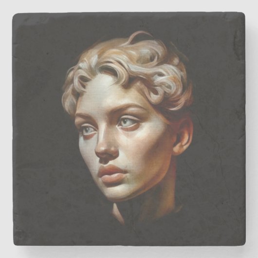 Schoonheid Stenen Onderzetter (Voorkant)