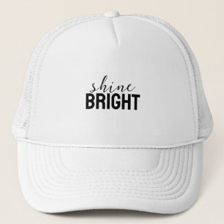 Schoonheid sticker grafische truckerhoed Shine Bri Trucker Pet